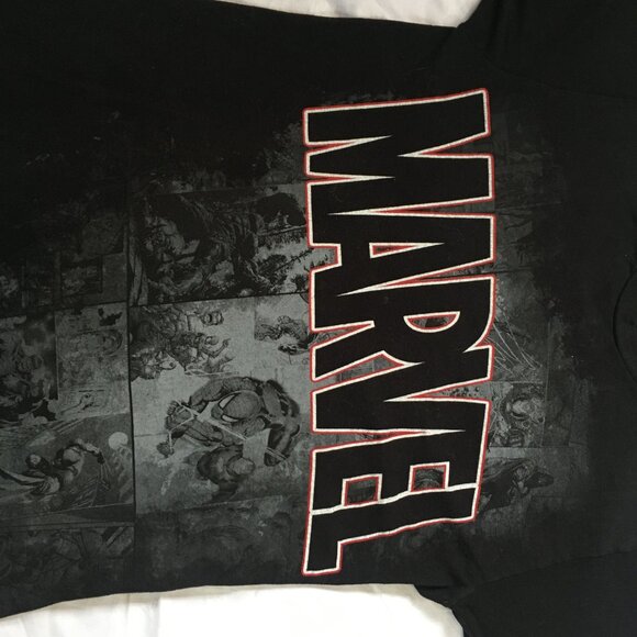 Marvel Spiderman T Shirt Mens Small S Black Short Sleeve Universal Studios - Picture 3 of 10